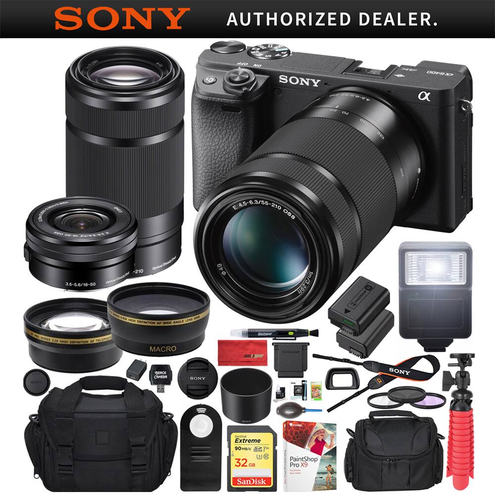 Sony Alpha a6400 Kit 16-50/55-210