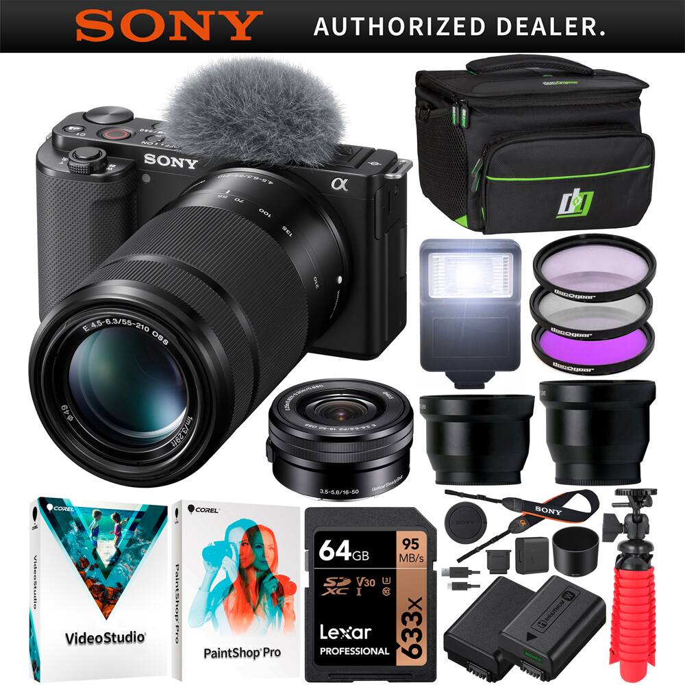 Sony ZV-E10 Kit 16-50/55-210