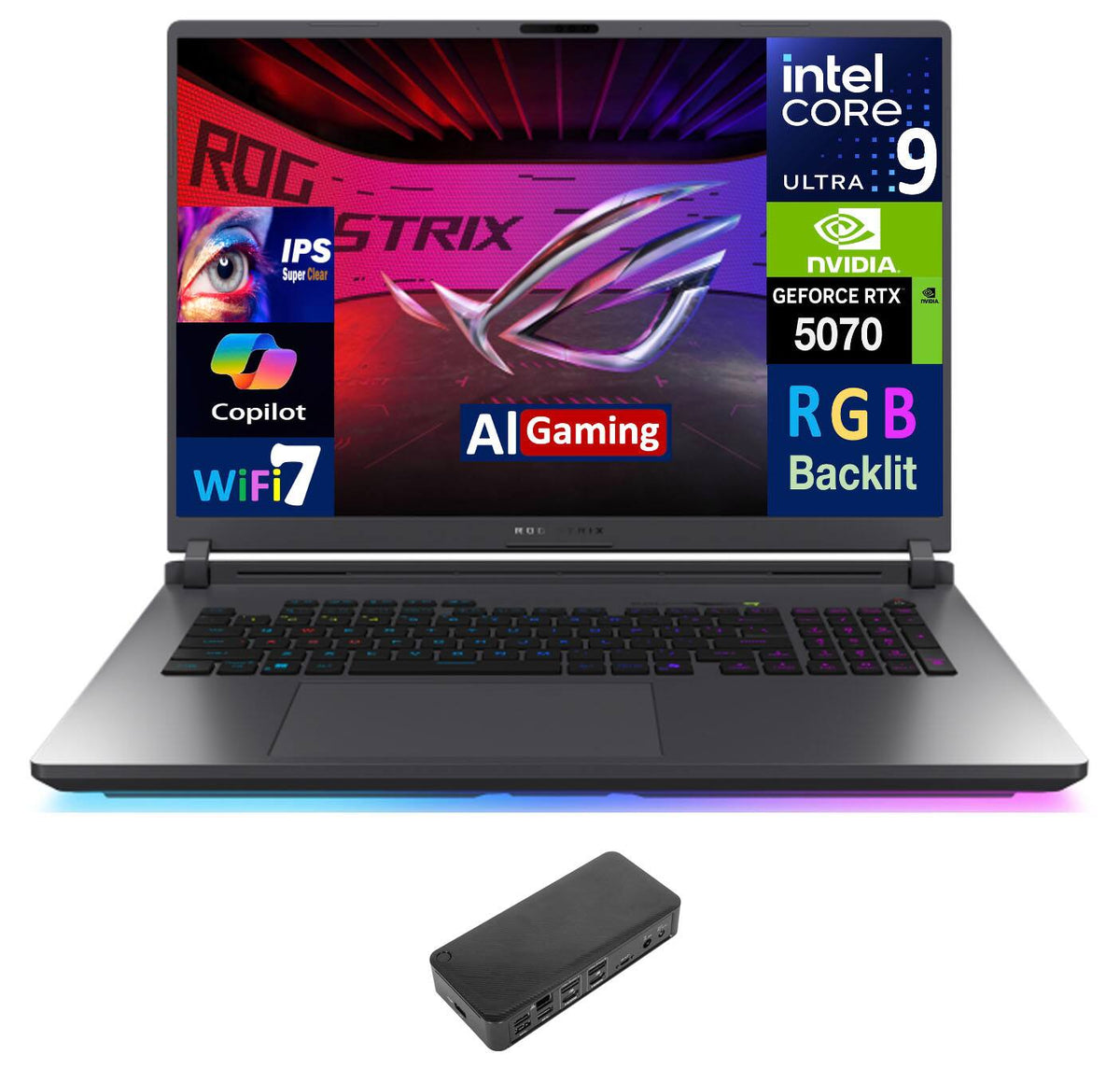 ASUS ROG Strix Nebula G18 18" · Ultra 9 · 32GB · 1TB · RTX 5060