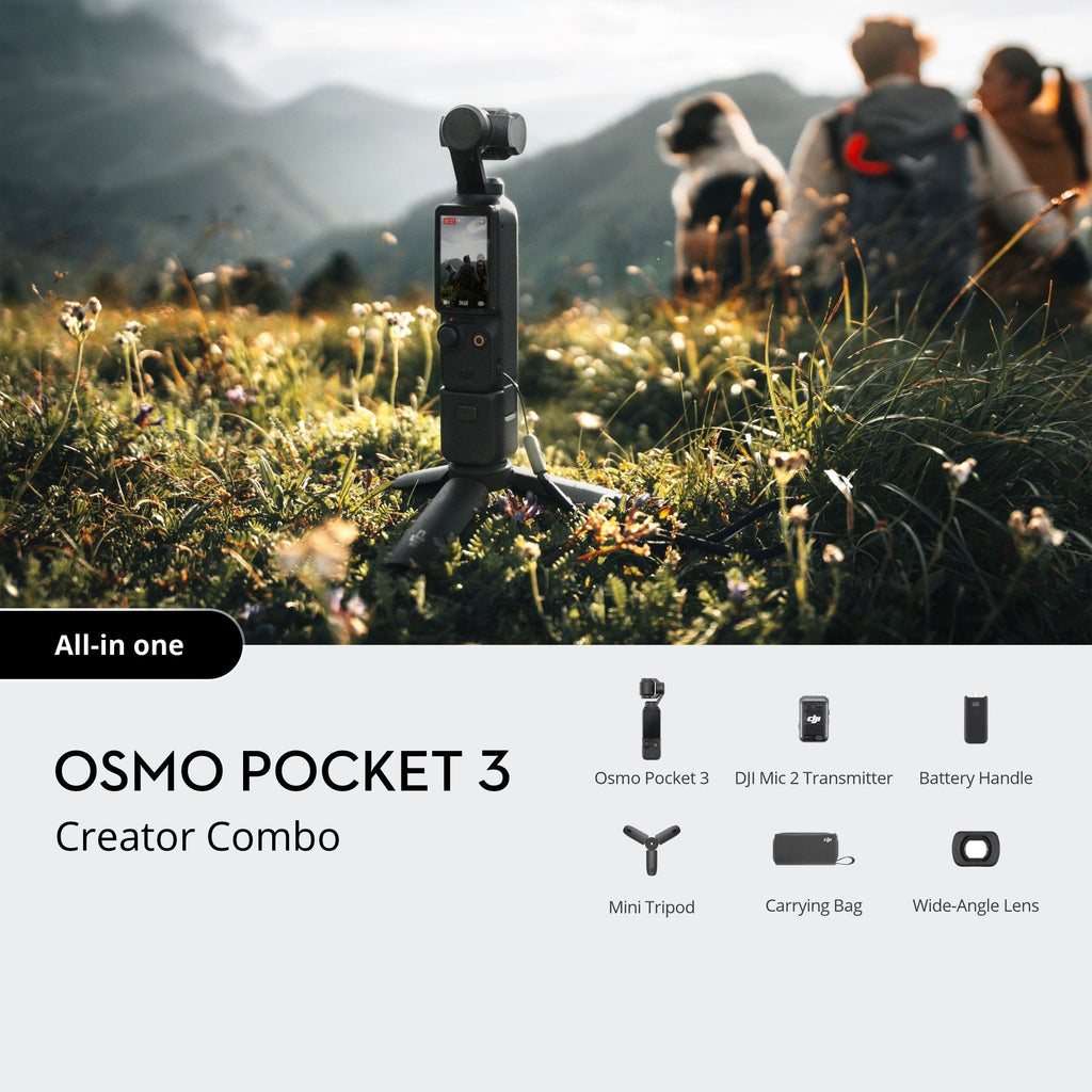 DJI Osmo Pocket 3 Creator Combo vista 3