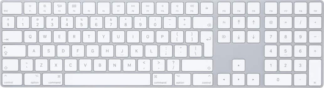 Magic Keyboard con Numérico (Inglés) - Teclas Blancas