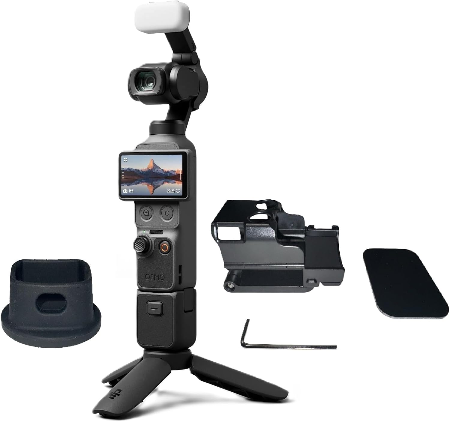 DJI Osmo Pocket 4 Creator Combo - vista frontal