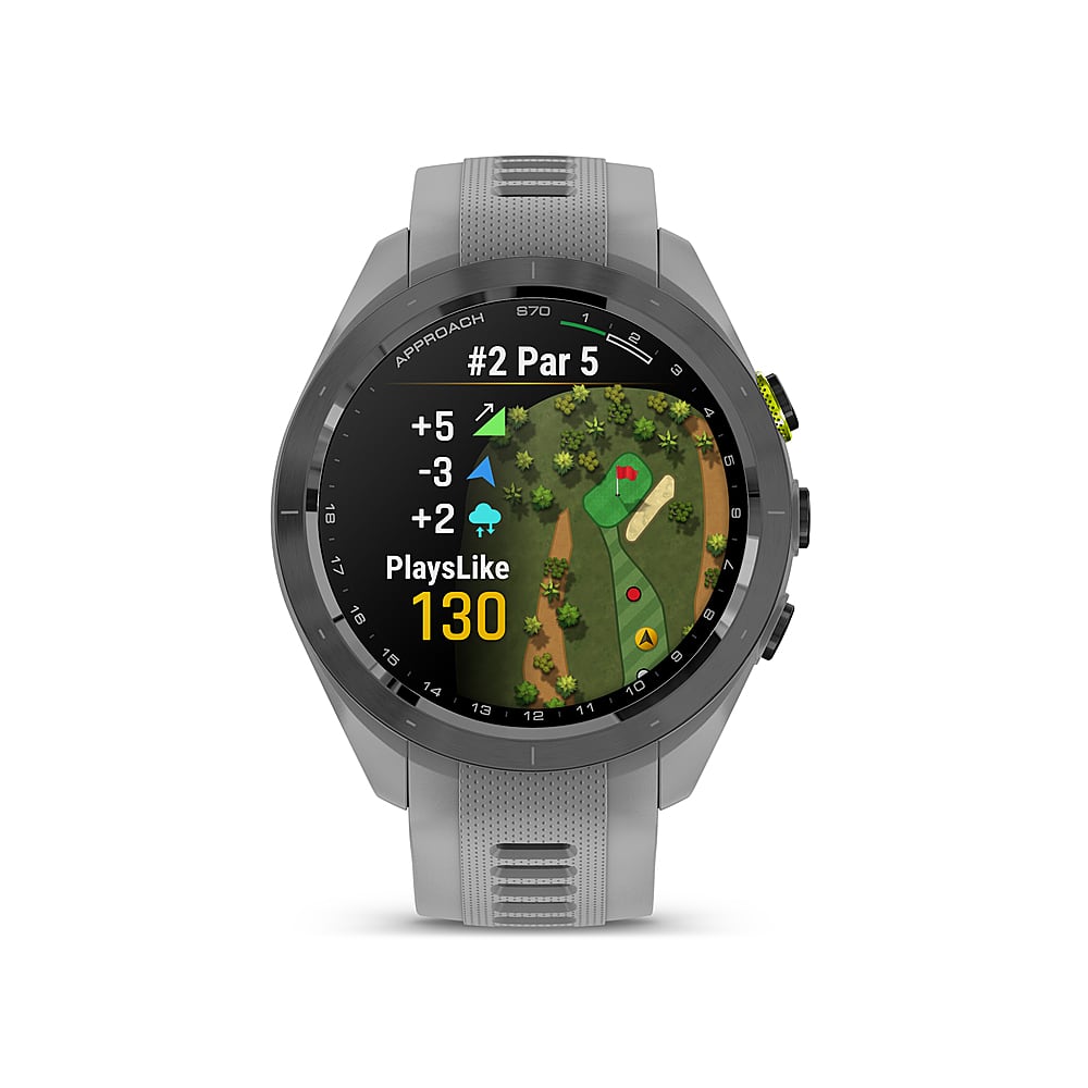 Garmin Approach S70 42mm · Black Ceramic