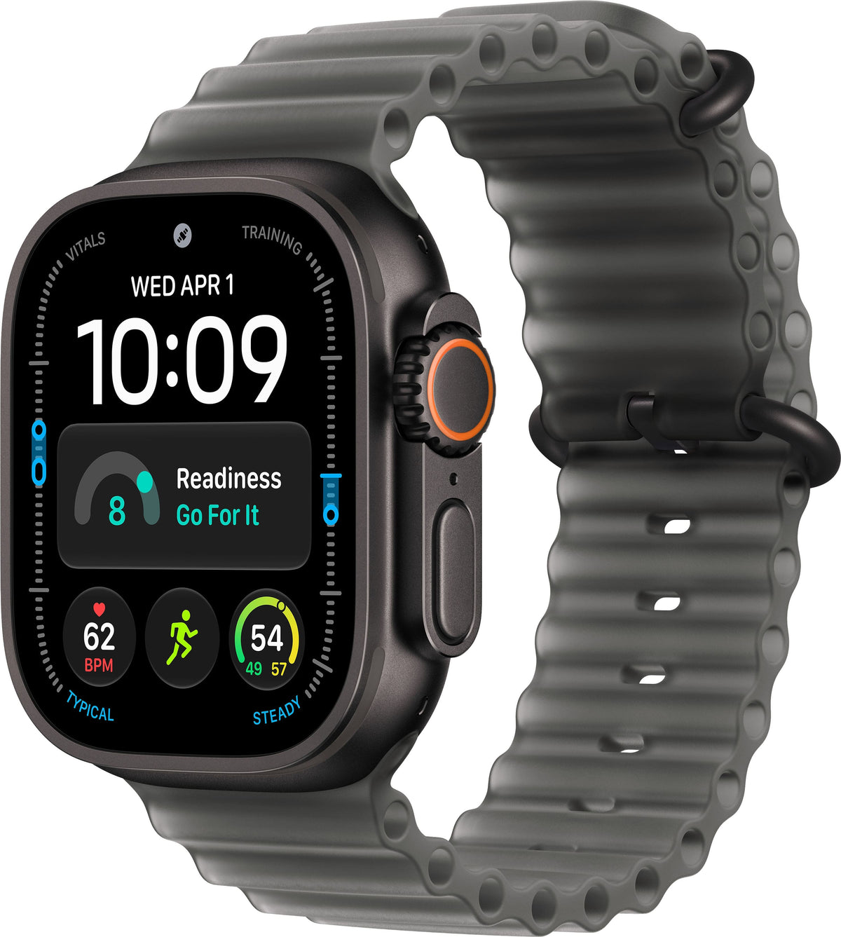 Apple Watch Ultra 4 49mm Black Titanium Case